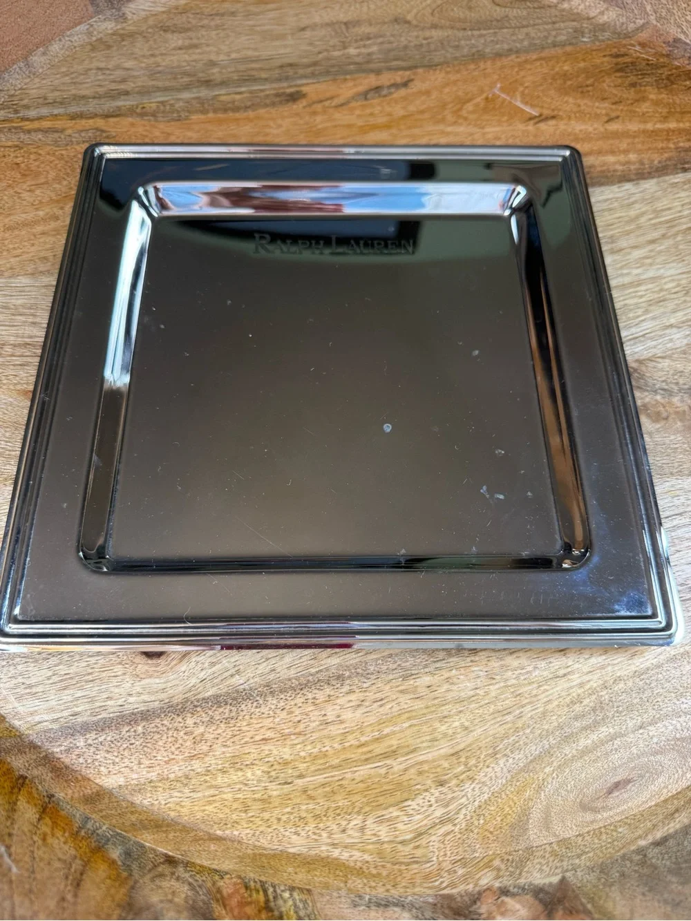 Ralph Lauren Home Silver Vanity Tray Quiet Luxury Decor